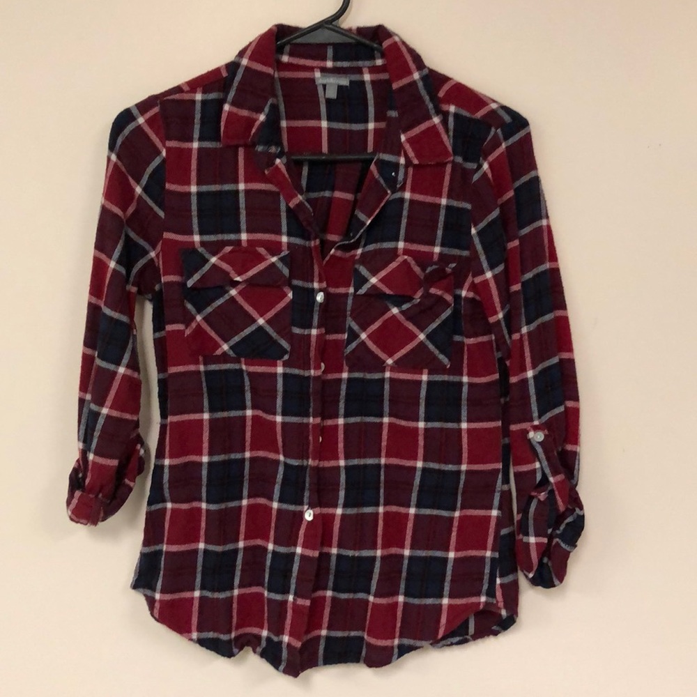 Blue/Red plaid shirt